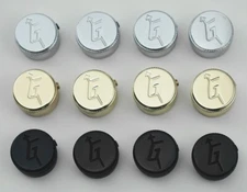 4*Guitar Stainless Steel Knob G Arrow Control knobsFor Gret-ch Guitar Bass