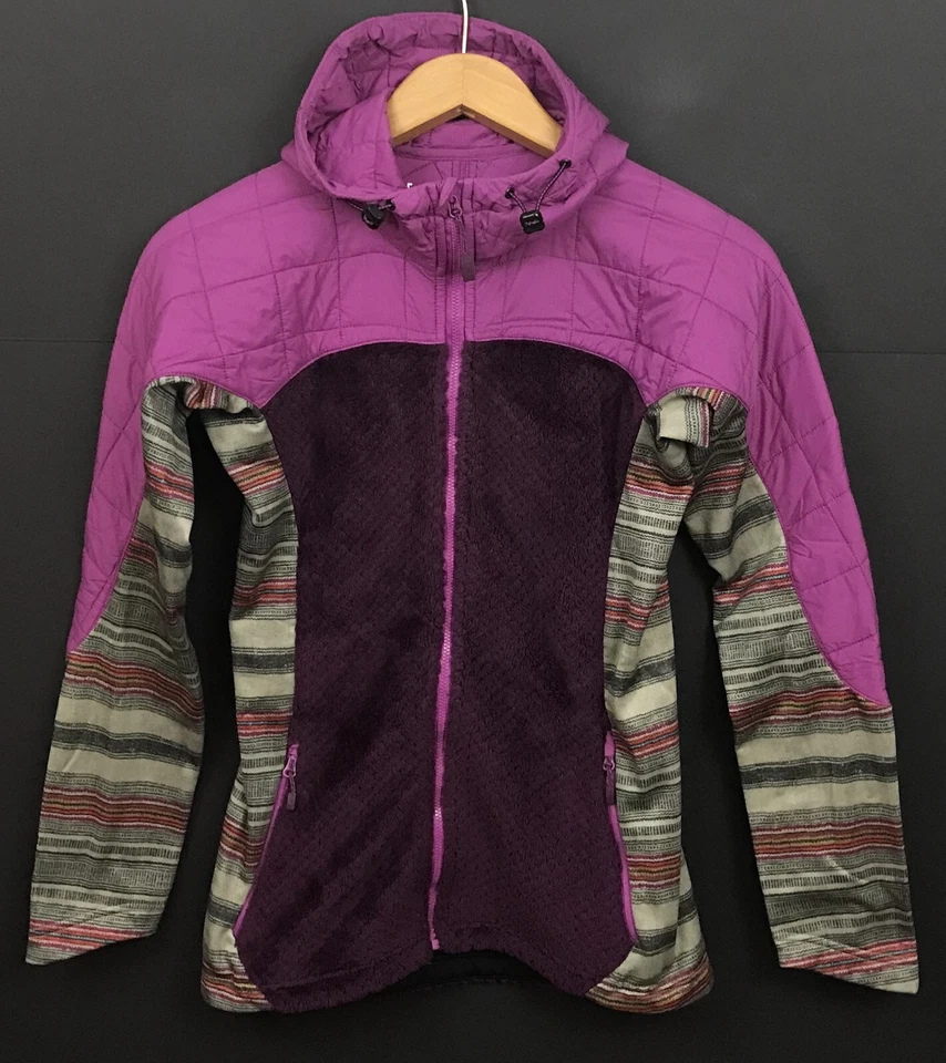 Burton AK Women's Zulu Down Jacket Full-Zip Hooded Fleece Combination Size XS - Image 2 of 4