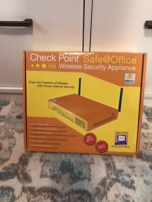 Check Point Safe Office 500W All In One Wireless Network Security Appliance New
