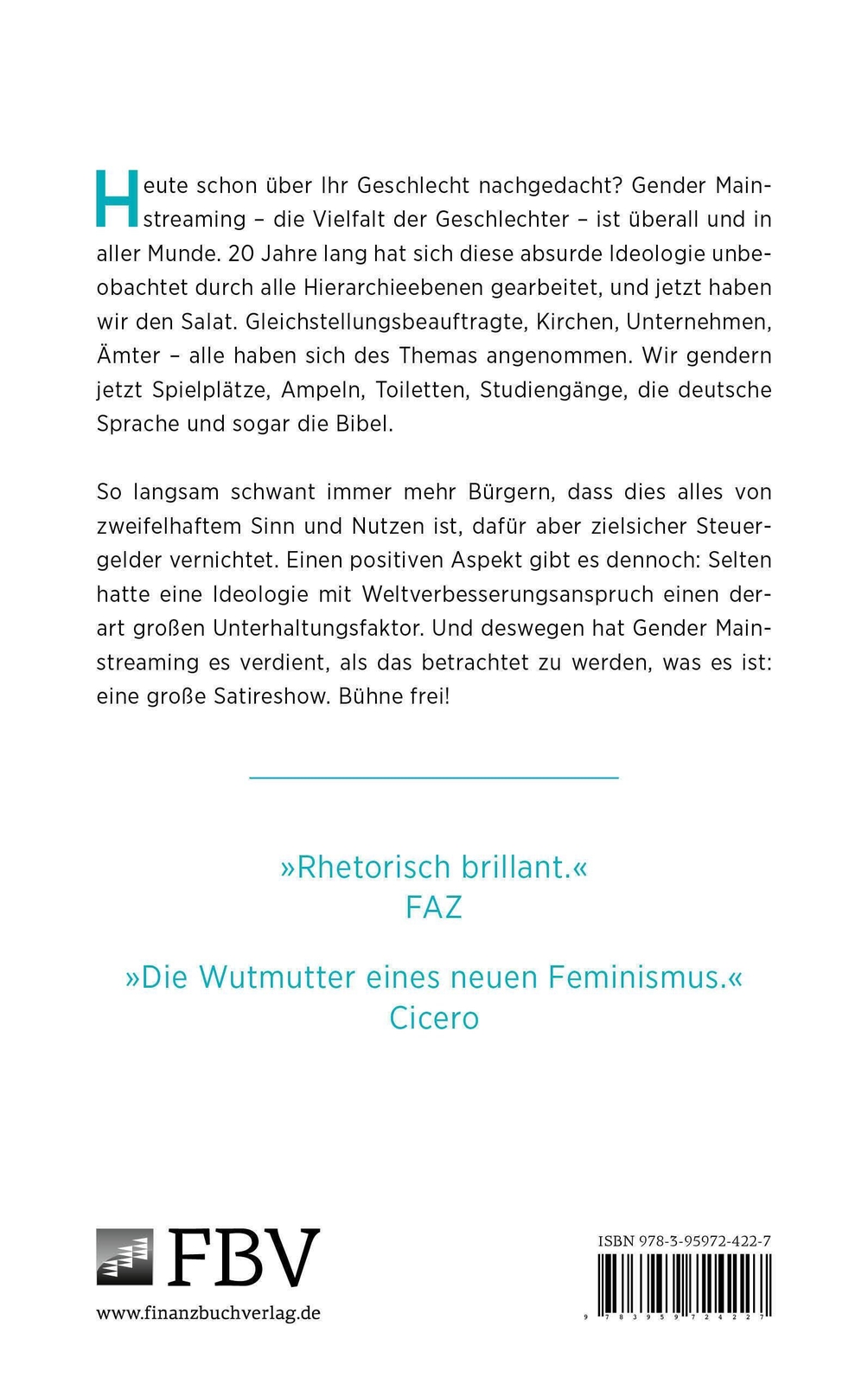 Thumbnail - Gendergaga | Birgit Kelle | Taschenbuch | 224 S. | Deutsch | 2020