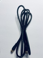 6 Ft. Black RG59/U 75 Ohm Coaxial Satellite TV Cable Male