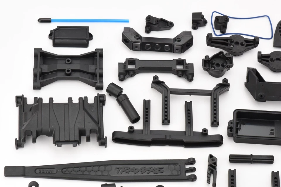 Fits Traxxas TRX-4 CHEVY K5 BLAZER Rock Sliders RX Box Shafts Mounts Skid Block - Image 4 of 4