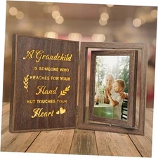 Light Up Grandparents Picture Frame - Grandma Grandchild touches your heart