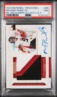2024 National Treasures Michael Penix Jr Rookie Treasured Impressions Card PSA 9