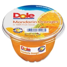 Kraft Foods Fruit Bowl Mandarin Orange - 7 Oz - 12 / Carton - Marjack