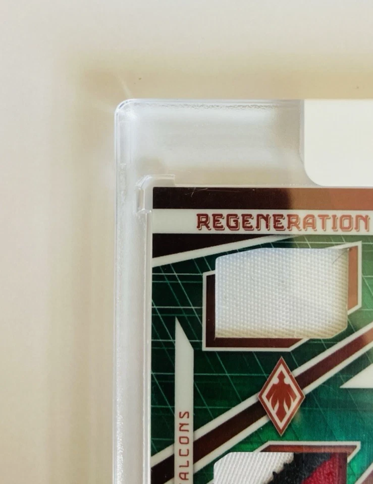 Bijan Robinson RC 07/10 ~ 2023 Phoenix Regeneration Green /10 ~ Number Match ! - Image 4 of 4