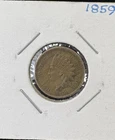 1859 - United States - Indian Head Cent 1C - Early American Currency 🇺🇸