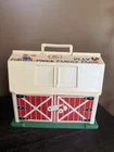 Vintage 1967 Fisher Price Family Play Farm, Barn Only, Sound Works, Plastic Base