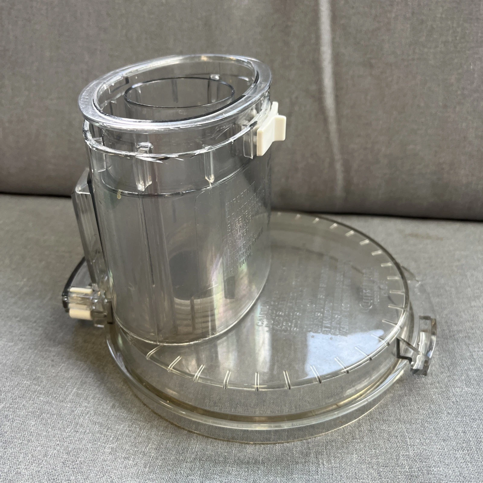 Cuisinart Deluxe 11 Food Processor Lid/Insert Parts DLC-877BGTX DLC-8 DLC-018BGX
Opens in a new wind