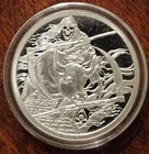2019 Silver Shield Inverted Rate Reaper Proof Round Death of the Dollar 24