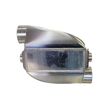 Billet Cnc Liquid Water To Air Intercooler 2500 Hp Precision Turbo Opposite Tank