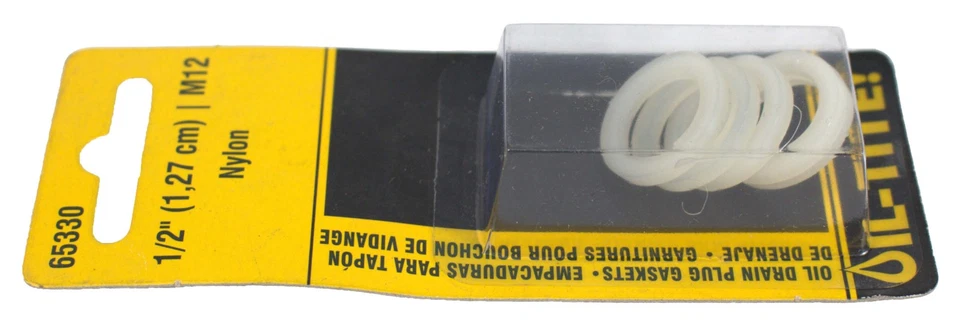 Dorman Oil Drain Plug Gaskets Fits 1958-87 Lincoln Continental Part Number 65330 Foto 3 de 4