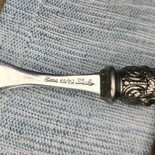 Napoleon Tortise Flatware By EME 5 PC Forks Spoons - Picture 4 of 4