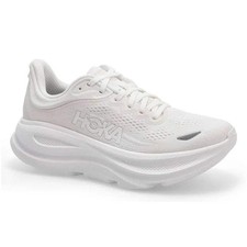 HOKA Women's Bondi 9 Running Shoes - White/White