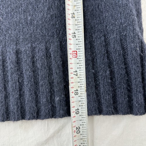 Vtg Eddie Bauer Women’s Sweater Collared Pullover Lambswool Angora Petite Large - Picture 8 of 10
