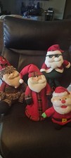 Christmas Santa Collection Of 4 Santas