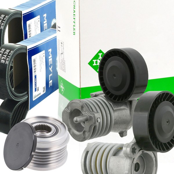 Meyle 5PK890 5PK850 Keilrippenriemen-Satz + Freilauf FüR Ford Volvo-image