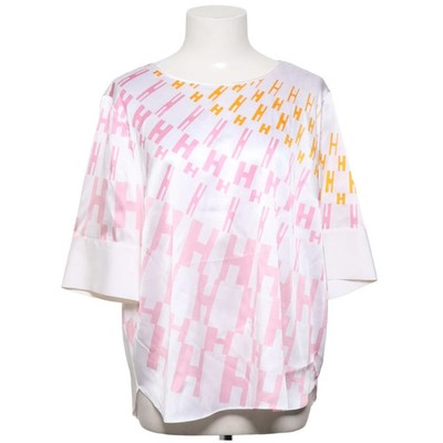 Herzen´s Angelegenheit, Top, Größe: 42, Weiß/Pink/Orange, Elasthan/Seide #s0B