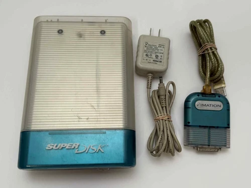 Imation SuperDisk USB Drive for Macintosh SCSI to USB Adapter/PSU