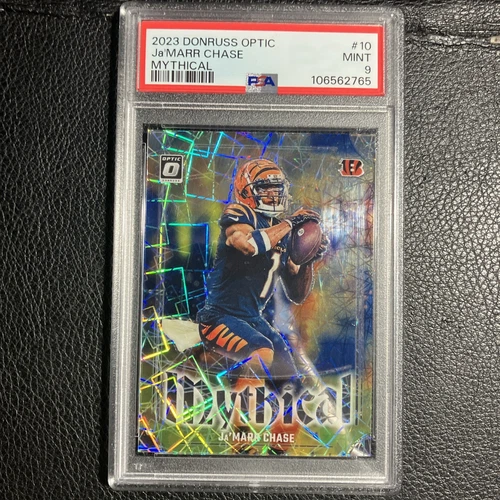 2023 Donruss Optic Ja’Marr Chase Mythical PSA 9