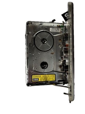 Sony WM-504 Walkman Portable Cassette Player Clear Case Vintage