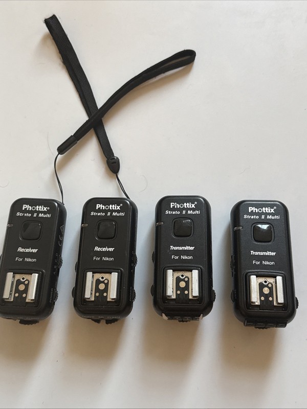 2 sets of Phottix Strato II Multi 5-in-1 trigger set for Nikon