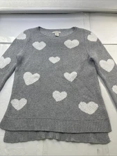 Christian Siriano Womens Sweater Grey Sz- M #2047