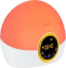 Lumie Bodyclock Rise 100 - Wake-Up Light Alarm Clock with Sunrise and Sunset