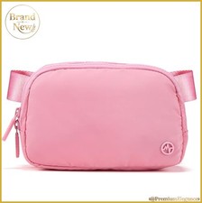 Nylon Fanny Pack Belt Bag for Women Crossbody Bum Bag 1L Two-Way Zipper Water