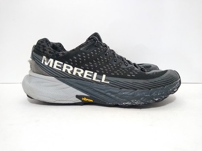 Merrell Agility Peak 5 Trail Running Shoes Men's Low Top Size 8.5 US Black