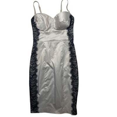 Guess Black Lace Trim Satin Sheath Dress Size 4 Cocktail Party Y2K hoco 90's | eBay Guess Black Lace Trim Satin Sheath Dress Size 4 Cocktail Party Y2K hoco 90's | eBay