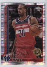 2025-26 Topps Chrome Pulsar Refractor Alexandre Sarr Alex Sarr #218 1oq0