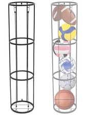 NEW 3 Layer Wall Mounted Garage Ball Storage Rack, Basketball, Football, Soccer