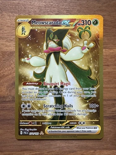 Meowscarada ex Paldea Evolved Hyper Rare 271/193