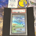 Mew ex 232/091 SV: Paldean Fates Holo “Bubble Mew”  - PSA 9