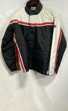 Hein Gericke Vintage 80s Men's Colorblock Lined Motorcycle Rain Jacket Size L
