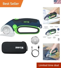 Cordless Electric Scissors Cutting Tool for Cardboard Carpet Plastic 4V Max