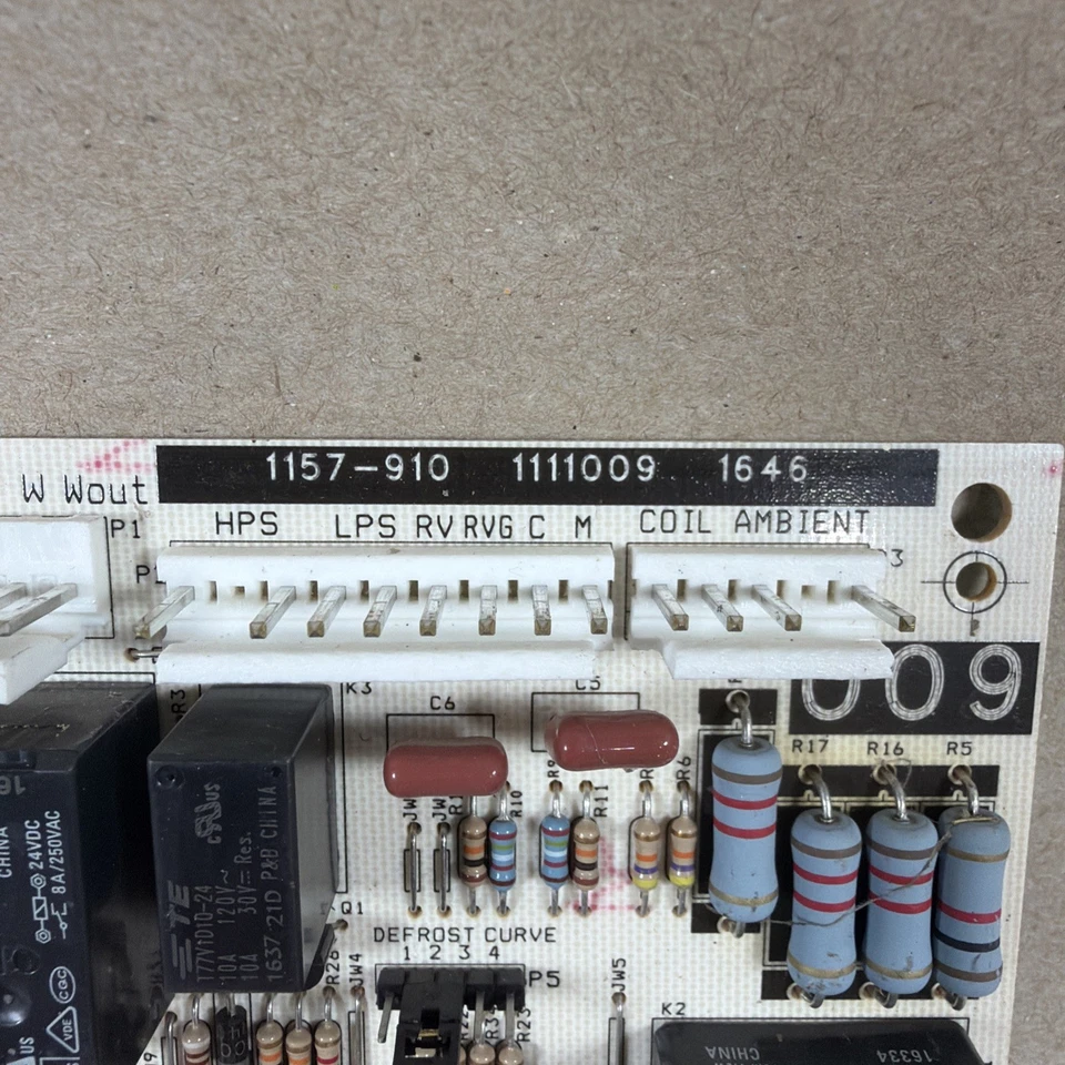 🔥 YORK LUXAIRE   1157-910 1157-83-9102V1 HEAT PUMP DEFROST CONTROL BOARD (D28) - Image 2 of 4