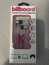 Billboard wireless headphones pink