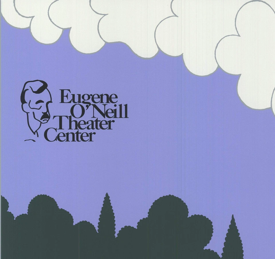 ERTE Conferencia Nacional de Dramaturgos 33" x 23,75" Serigrafía 1982 Art Deco Azul, Foto 4 de 4