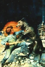 #43 John Berkey Fantasy/Sci-Fi Trading Card