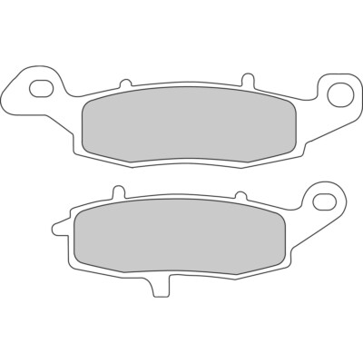 Beläge Bremse FERODO FDB2049P Platinum Für Kawasaki 1700 Vulcan Nomad 2015-201