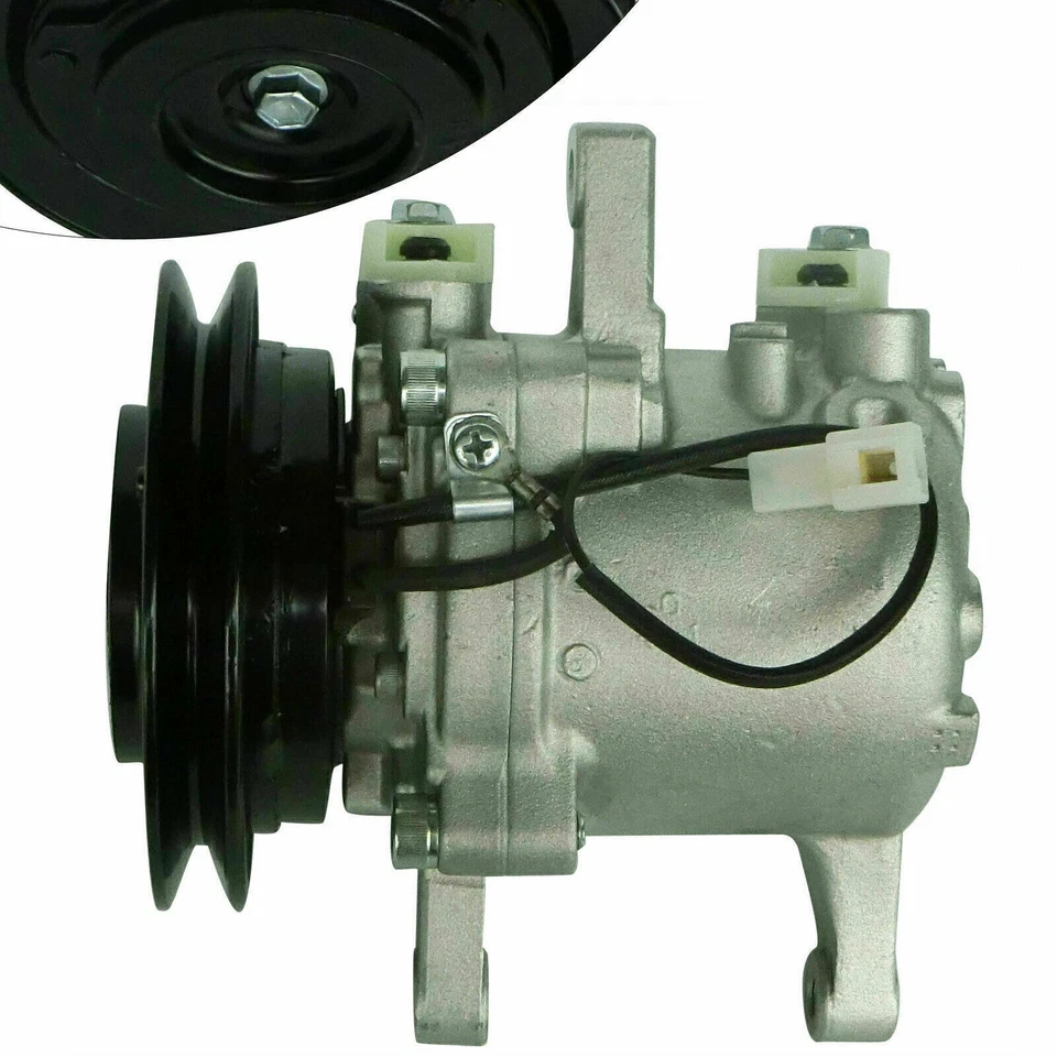 For Kubota M108S M5040 M6040 M7040 M9540 M8540 A/C Compressor SVO7E +Drier - Imagen 2 de 4