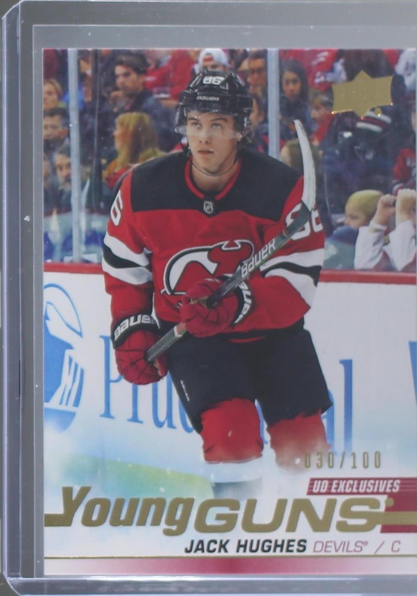 201920 Upper Deck Young Guns UD Exclusives 201 Jack Hughes