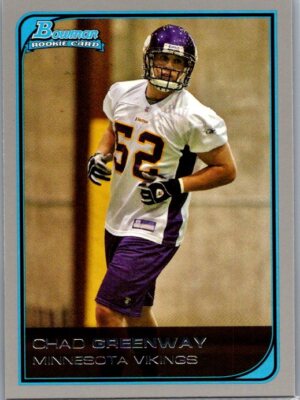 2006 Bowman #158 Chad Greenway Gold