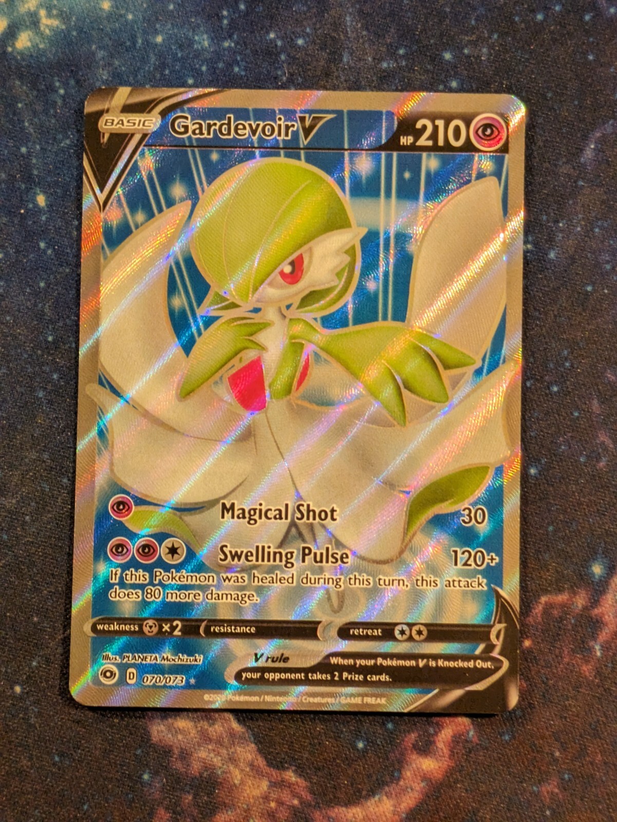 Gardevoir V (Full Art) Champion's Path 70/73 Near Mint NM
