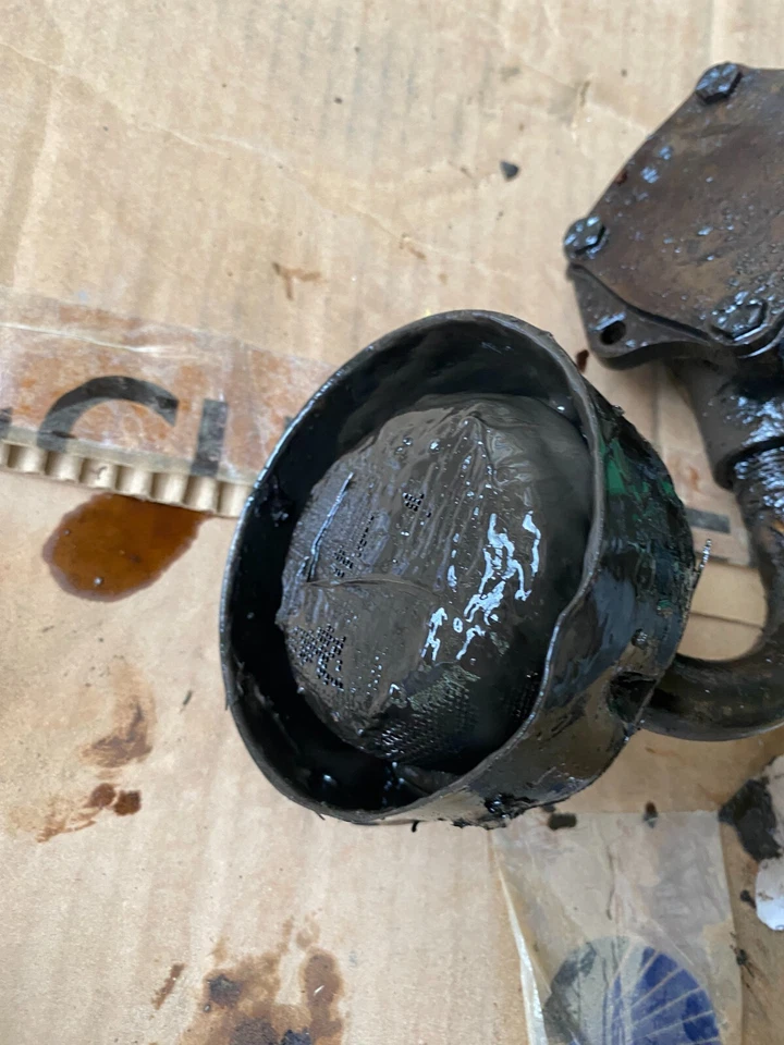 1970 1971 1972 ford torino 400 351C engine motor oil pump CORE VERY DIRTY & OILY — 第 2/4 张图片