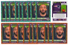 x641 Ja'Lynn Polk 2024 Score A-Treat Orange Green HUGE Rookie Card lot Saints RC