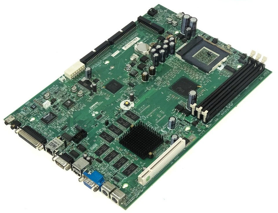 Compaq 187499-001 Socket 370 3x Sdram PCI Original Motherboard - Image 2 of 2