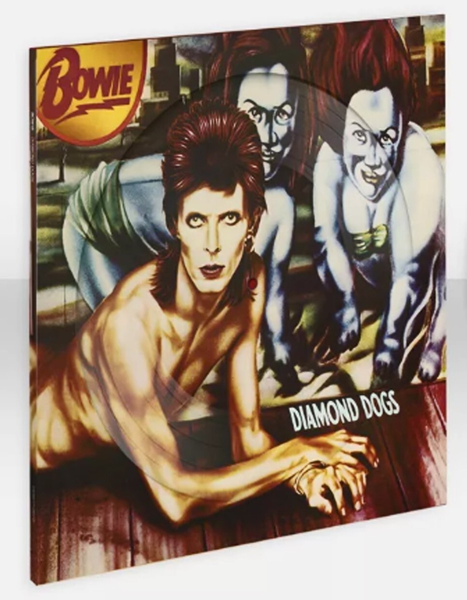 DAVID BOWIE LP Diamond Dogs PICTURE DISC VINYL 50th Anniversary
